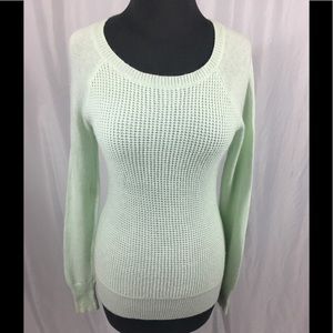 J.Crew waffle merino sweater xs